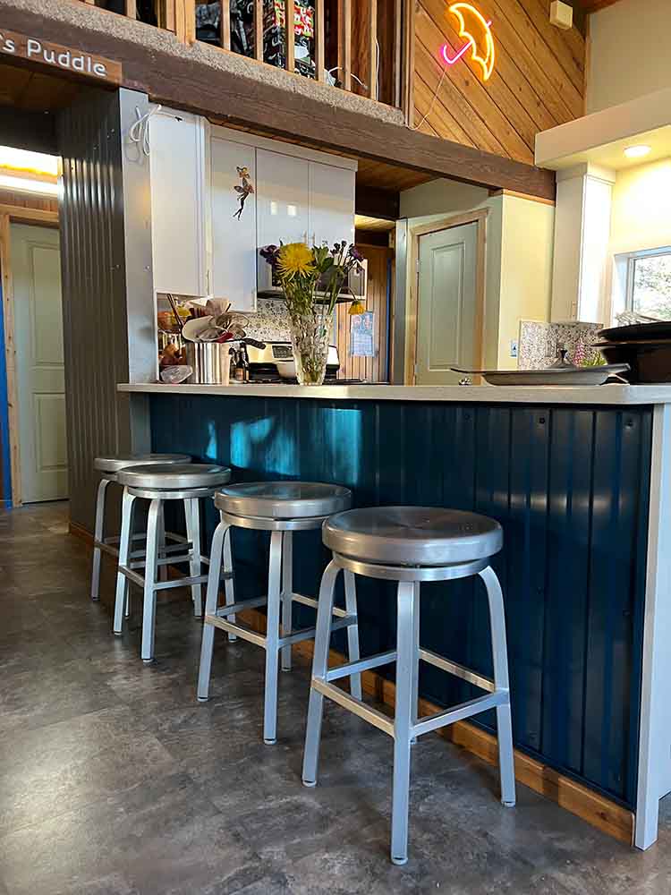 Blue island bar stools construction